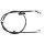 Parking brake cable 1,890 mm disc brake A.B.S. for e.g. OPEL ZAFIRA
