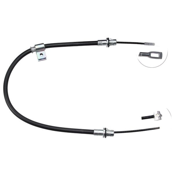 Parking brake cable 801 mm disc brake A.B.S. for e.g. JEEP GRAND