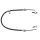 Parking brake cable 801 mm disc brake A.B.S. for e.g. JEEP GRAND