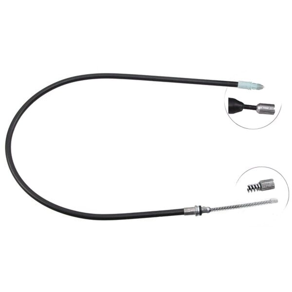 Seilzug Feststellbremse 1.035 mm Trommelbremse A.B.S. für u.a. SMART ROADSTER