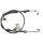 Parking brake cable 1,550 mm drum brake A.B.S. for HONDA CIVIC and others