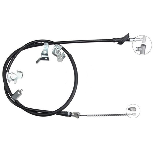 Parking brake cable 1,787 mm drum brake A.B.S. for SUZUKI SX4 and others