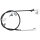 Parking brake cable 1,787 mm drum brake A.B.S. for SUZUKI SX4 and others