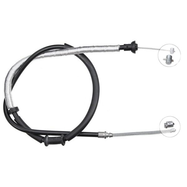 Seilzug Feststellbremse 1.400 mm Trommelbremse A.B.S. für u.a. FIAT PANDA