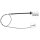 Parking brake cable 1,415 mm disc brake A.B.S. for e.g. MB SPRINTER