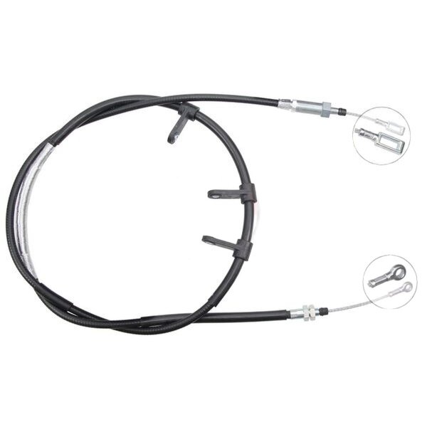 Parking brake cable 2.296 mm disc brake A.B.S. for FIAT DUCATO and others