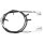 Parking brake cable 2,910 mm disc brake A.B.S. for FIAT DUCATO and others