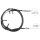 Parking brake cable 2.648 mm disc brake A.B.S. for FIAT DUCATO and others