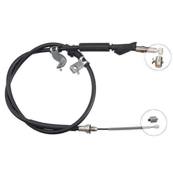 Parking brake cable 1,487 mm drum brake A.B.S. for ROVER 45 and others