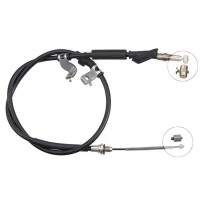 Parking brake cable 1,487 mm drum brake A.B.S. for ROVER...
