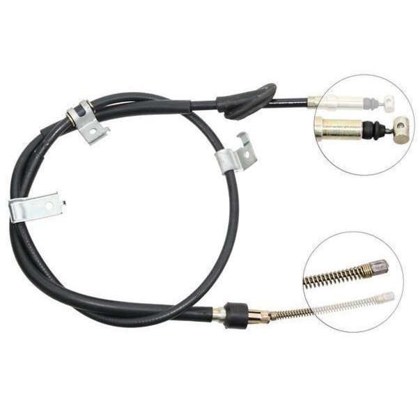 Parking brake cable no rolling 1.545 mm A.B.S. for HONDA PRELUDE