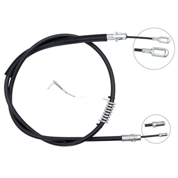Parking brake cable 1,533 mm A.B.S. for FORD TRANSIT and others
