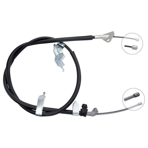Parking brake cable 1,657 mm drum brake A.B.S. for SUBARU TREZIA and others