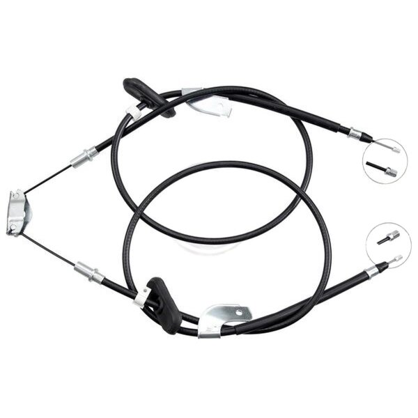 Seilzug Feststellbremse 1.385 mm Trommelbremse A.B.S. für u.a. CHEVROLET AVEO