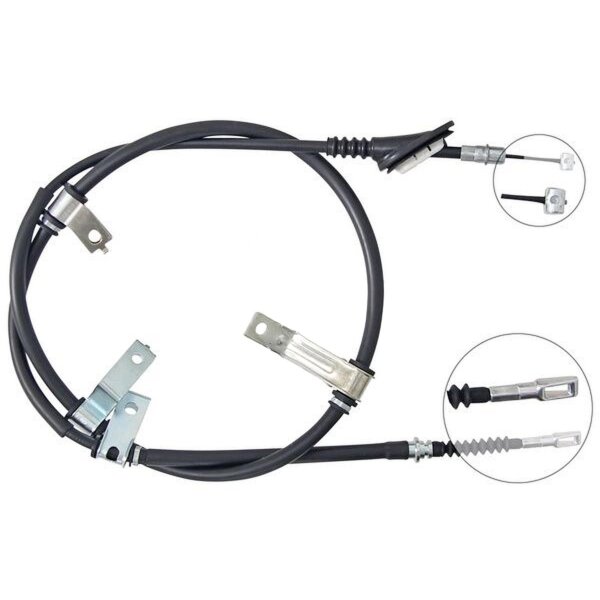 Parking brake cable 1,755 mm disc brake A.B.S. for KIA MAGENTIS