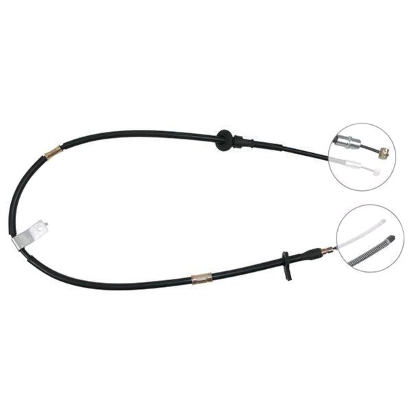 Parking brake cable 1,503 mm drum brake A.B.S. for HYUNDAI ACCENT and others