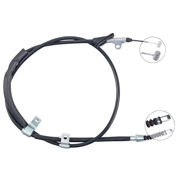 Parking brake cable no rolling 1.805 mm A.B.S. for HONDA ACCORD