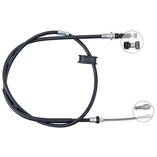 Parking brake cable 1,490 mm drum brake A.B.S. for DAIHATSU HIJET and others