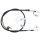 Parking brake cable rear left ABS for NISSAN PATHFINDER III