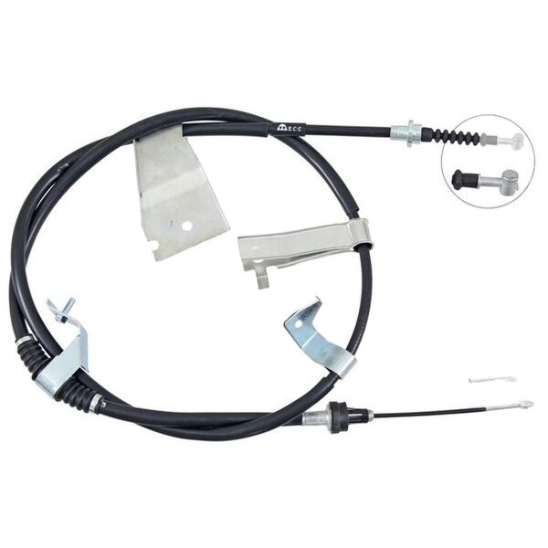 Parking brake cable 1,995 mm drum brake A.B.S. for ISUZU D-MAX and others