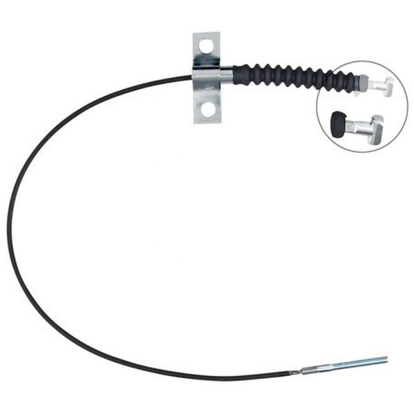 Parking brake cable 640 mm disc brake A.B.S. for TOYOTA CAMRY