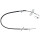 Parking brake cable 1,070 mm drum brake A.B.S. for NISSAN SERENA and others