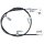 Parking brake cable 1,765 mm A.B.S. suitable for HYUNDAI GRANDEUR