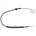 Parking brake cable 1,080 mm disc brake A.B.S. for MAZDA TRIBUTE