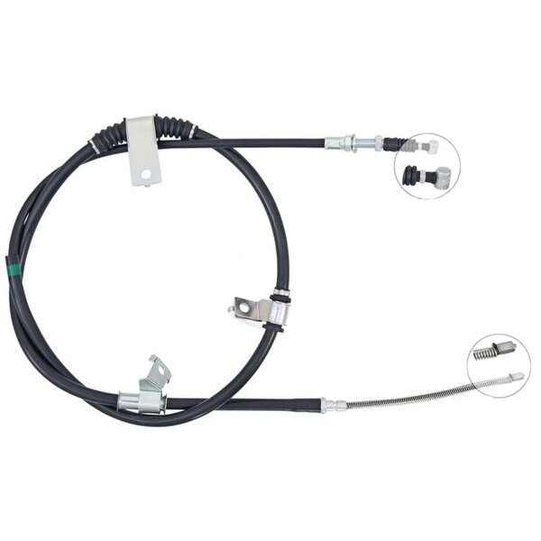 Parking brake cable 1,860 mm drum brake A.B.S. for HYUNDAI H-1 and others