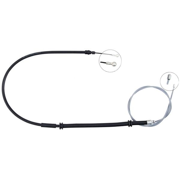 Parking brake cable 2.015 mm disc brake A.B.S. for e.g....