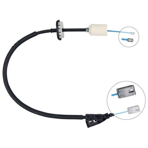 Seilzug Feststellbremse 885 mm Scheibenbremse A.B.S. für u.a. CITROËN DS4