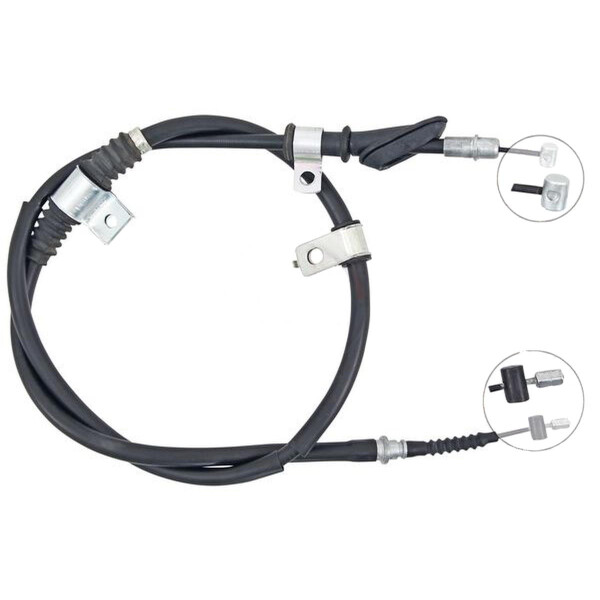 Parking brake cable 1,428 mm disc brake A.B.S. for HYUNDAI LANTRA and others