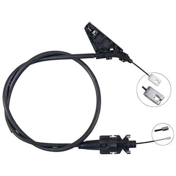 Seilzug Feststellbremse 1.765 mm Scheibenbremse A.B.S. für u.a. CITROËN C8