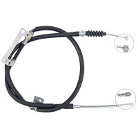 Parking brake cable 1,565 mm drum brake A.B.S. for KIA...