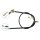 Parking brake cable 1,553 mm drum brake A.B.S. for e.g. MAZDA 323
