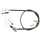 Parking brake cable 1,653 mm drum brake A.B.S. for MAZDA 323 and others