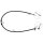 Parking brake cable 1,650 mm drum brake A.B.S. for e.g. MAZDA 626