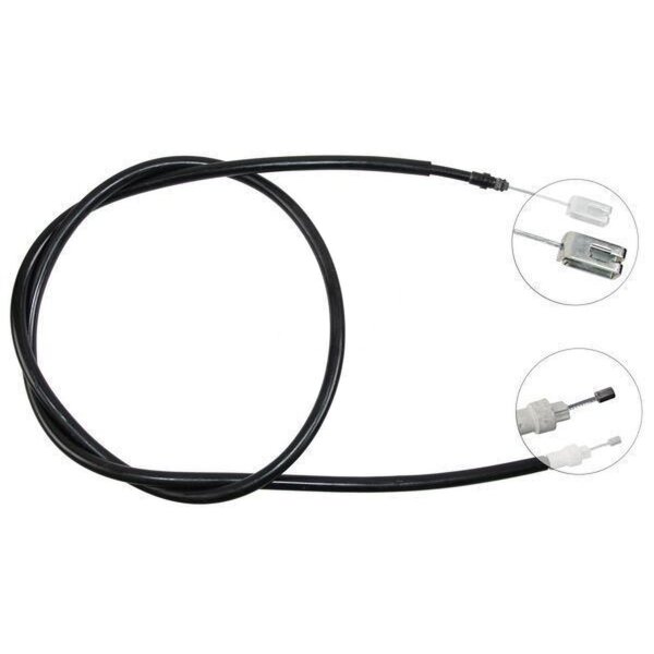 Seilzug Feststellbremse 2.205 mm Scheibenbremse A.B.S. für u.a. FIAT ULYSSE