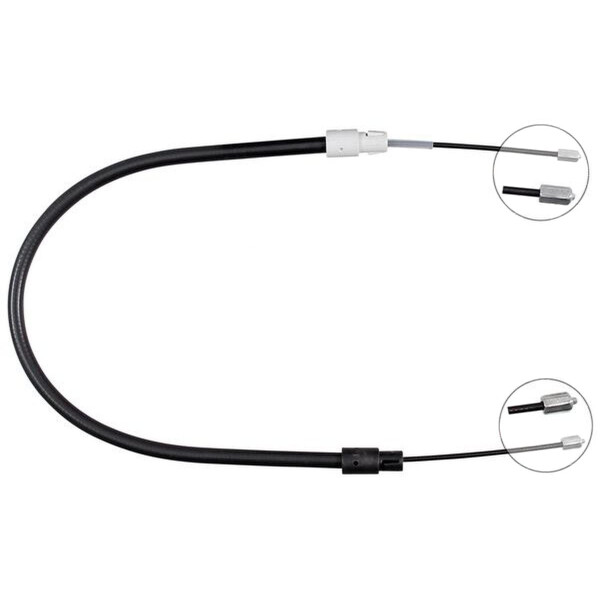 Seilzug Feststellbremse kein Wegrollen 732 mm A.B.S. für MB A-KLASSE