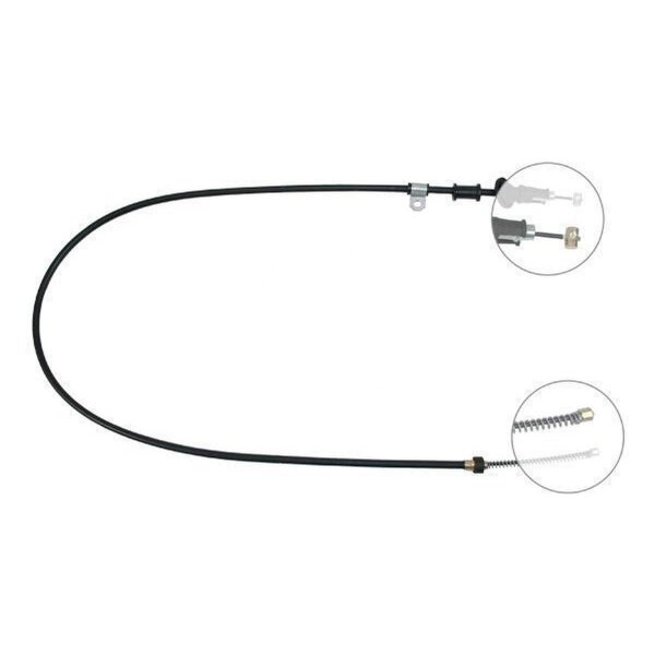 Parking brake cable 1,511 mm drum A.B.S. for e.g. MITSUBISHI CARISMA
