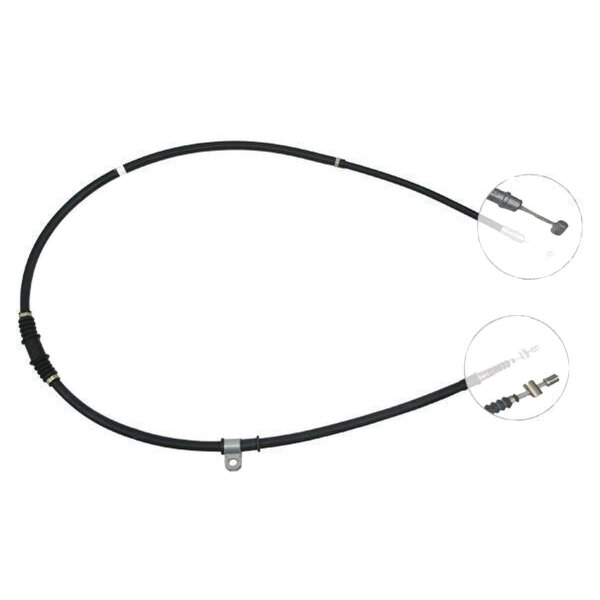 Parking brake cable 1,578 mm discs A.B.S. for MITSUBISHI LANCER and others