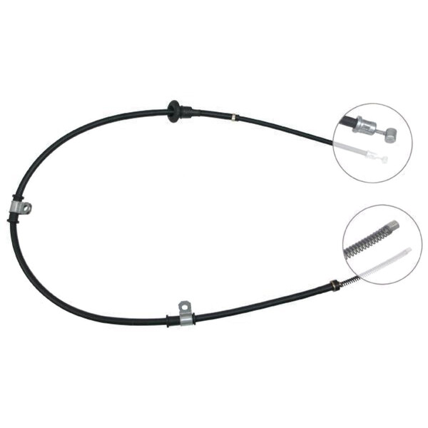 Parking brake cable 1.505 mm A.B.S. suitable for MITSUBISHI LANCER