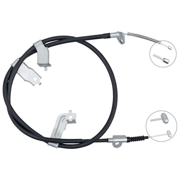 Parking brake cable 1,775 mm drum brake A.B.S. for e.g. NISSAN NV200