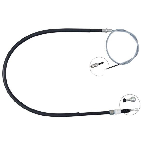 Seilzug Feststellbremse kein Wegrollen 1.498 mm A.B.S. für u.a. SEAT LEON