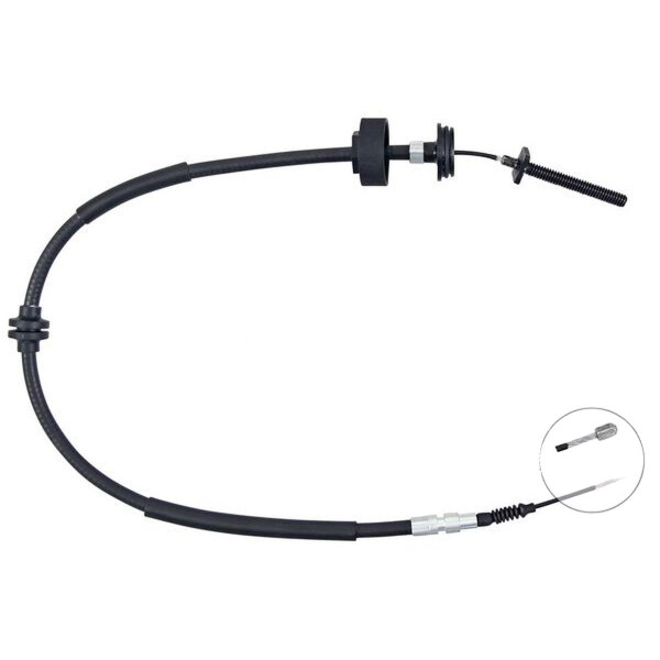 Parking brake cable no rolling 967 mm A.B.S. for BMW X5 and others
