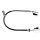 Parking brake cable no rolling 990 mm A.B.S. for NISSAN MICRA