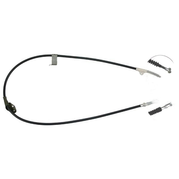 Parking brake cable 1,632 mm disc brake A.B.S. for NISSAN PRIMERA and others
