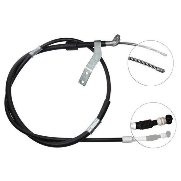 Parking brake cable 1.672 mm disc brake A.B.S. for TOYOTA CELICA