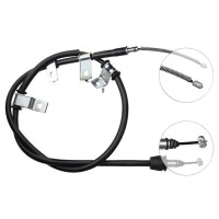 Parking brake cable 1.593 mm disc brake A.B.S. for...