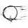 Parking brake cable 1,620 mm drum brake A.B.S. for HYUNDAI GETZ